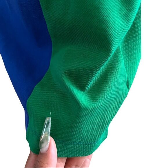 Tory Sport Color Block Pique Polo Dress - Picture 7 of 7